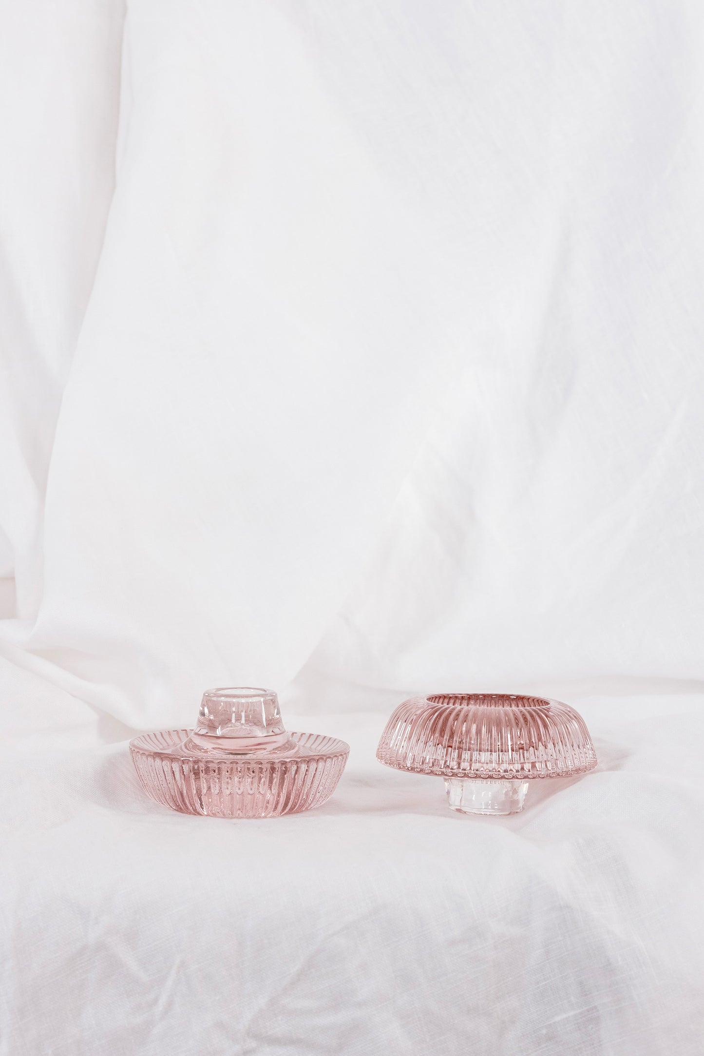 Sienna Candle Holder - Nude Reversible