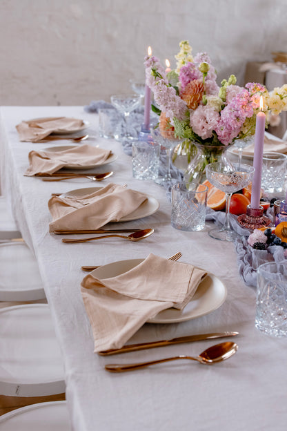 Blush Linen Napkin - Packs of 10