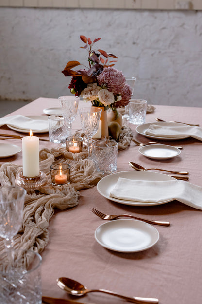 Latte Wedding Table Runner