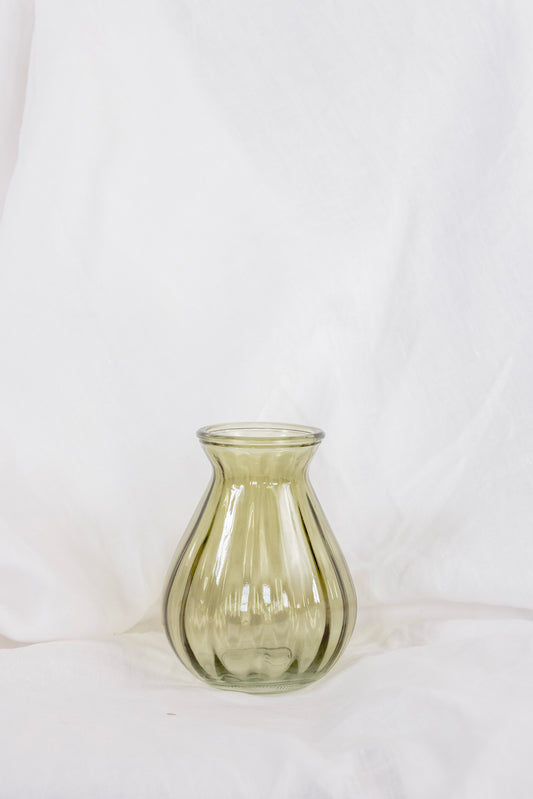 Iris Posy Vase - Green - Small