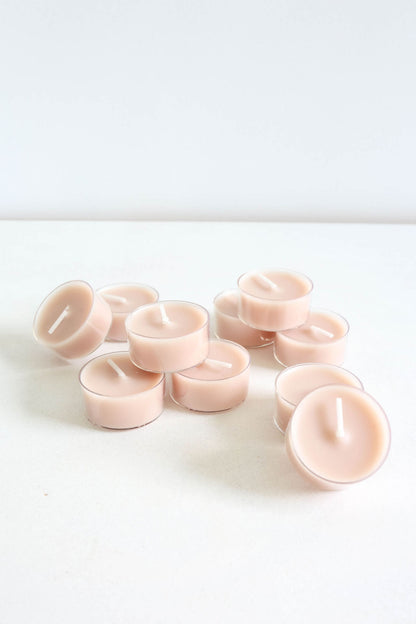 Latte Tealights [Pack of 10]