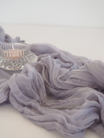 Pastel Blue Wedding Table Runner