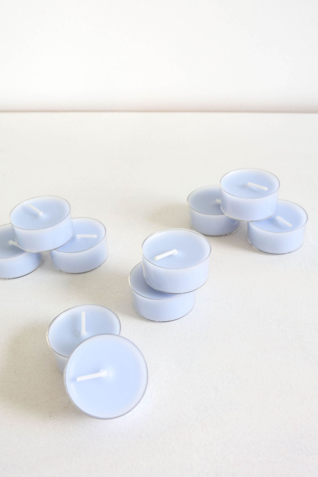 Pastel Blue Tealights [Pack of 10]